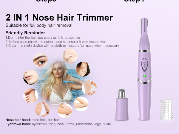 nose hair trimmers for women