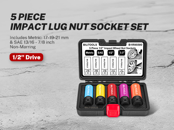 Lug Nut Socket Set
