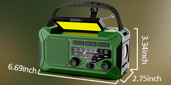 Toolchums Solar Radio Emergency HandcrankToolchums Solar Radio Emergency Handcrank