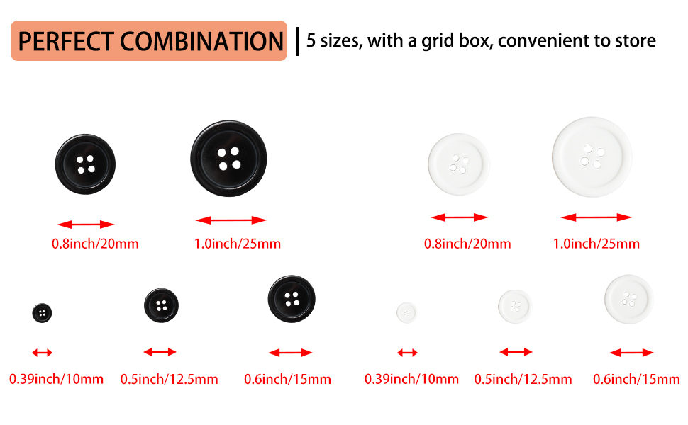 white sewing buttons all sizes white buttons white buttons for crafts black buttons
