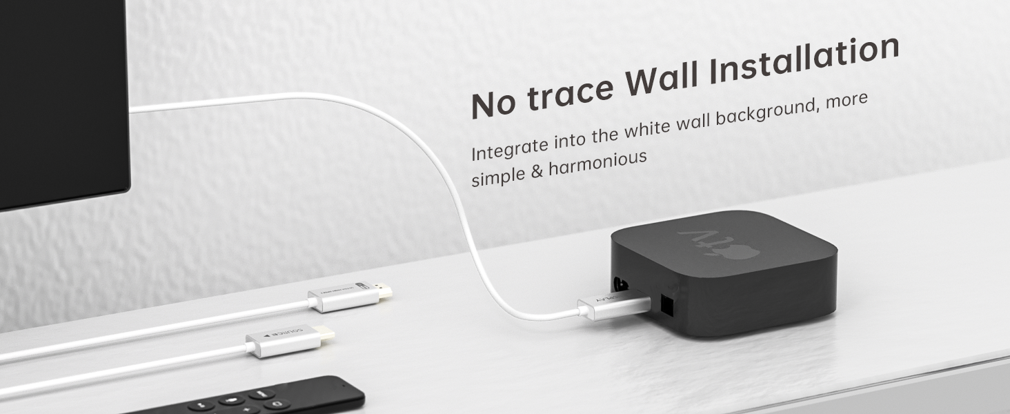 No trace Wall Installation