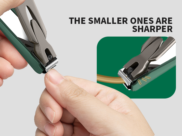 Nail Clippers for Men with Catcher