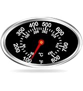1PC Grill Lid Thermometer Heat Indicator Replacement for Grill Master Nexgrill 720-0697, 720-0737...