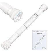 XIQIYY Small Tension Rods 16 to 28 inch ,Adjustable Shower Spring Tension Rod Short for Windows,C...