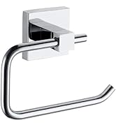 Celbon SUS304 Stainless Steel Modern Toilet Roll Holder Wall Mounted Chrome Finish Toilet Paper H...