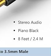 1/8 to 1/4 stereo cable adapter