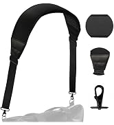 Gowjaw Padded Shoulder Straps for Bag, Adjustable Neoprene Thick Soft Bag Strap Crossbody for Bri...