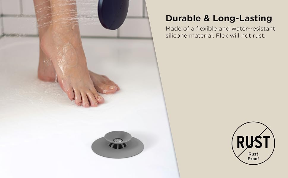 flex drain and hair catcher