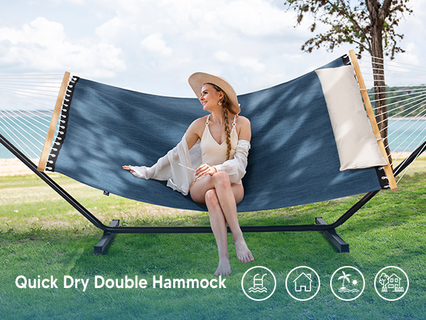 heavy duty hammock stand