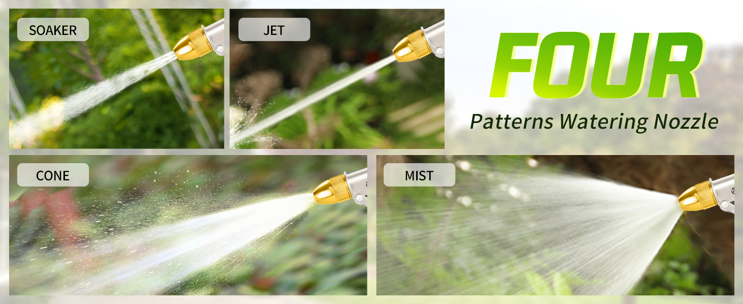 adjustable spray patterns