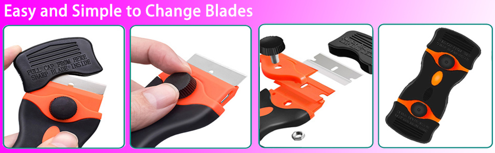 Easy and Simple to Change Blades