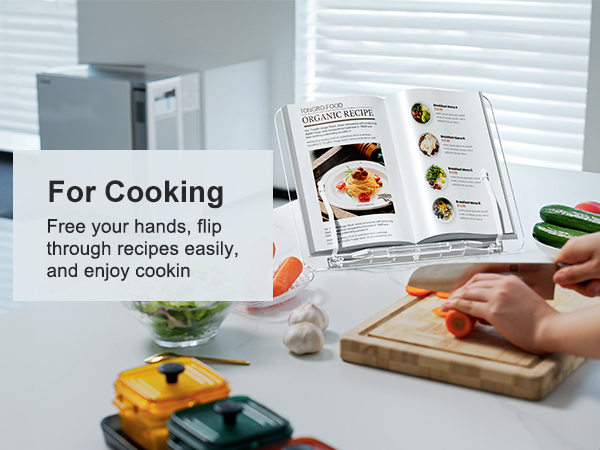 book stand for cooking