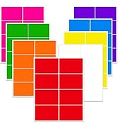 Ououstate Removable Colored Labels Stickers 3