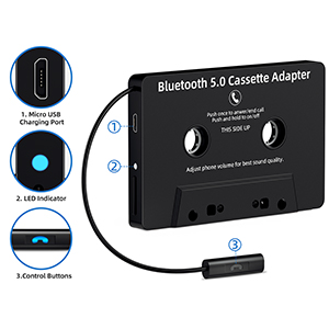 cassette bluetooth adapter