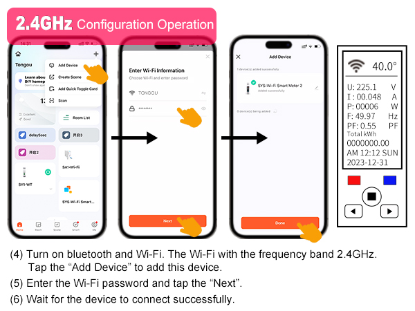 2.4GHz Configuration Operation