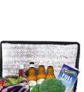 2-Pack, XL-Large Insulated Grocery shopping bags, Black, reusable bag,thermal zipper,Collapsible,...