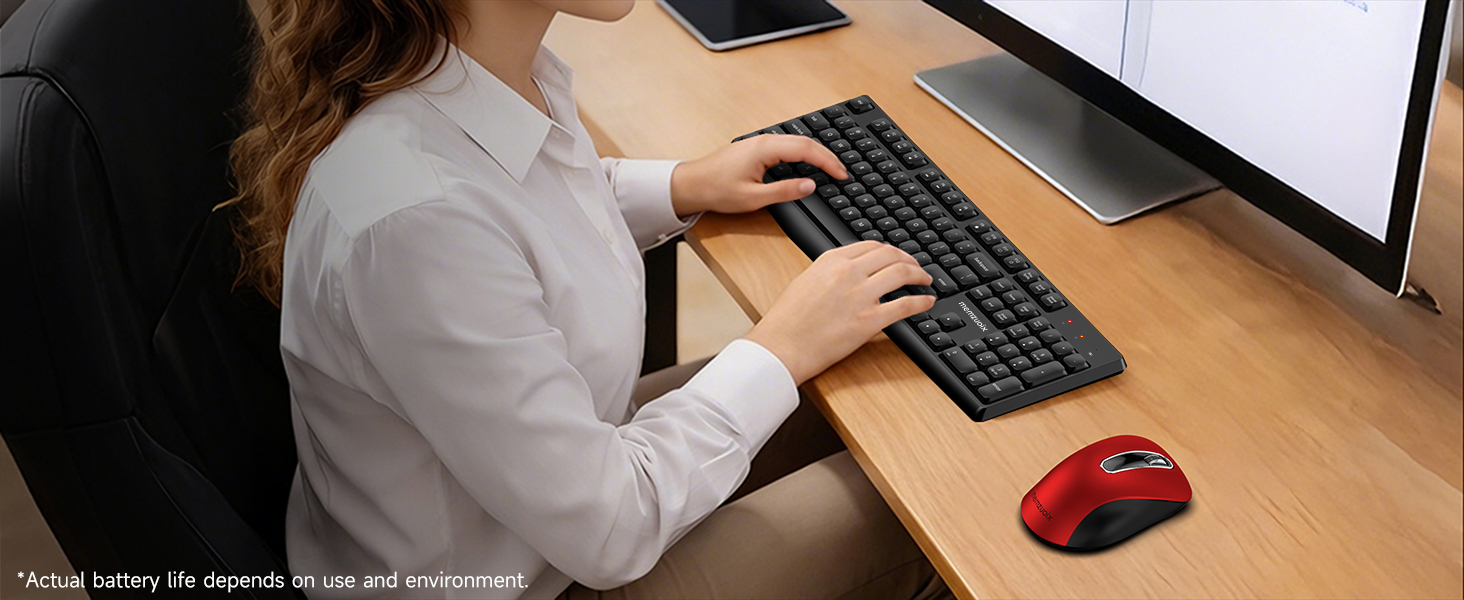 wireless mouse and keyboard combo