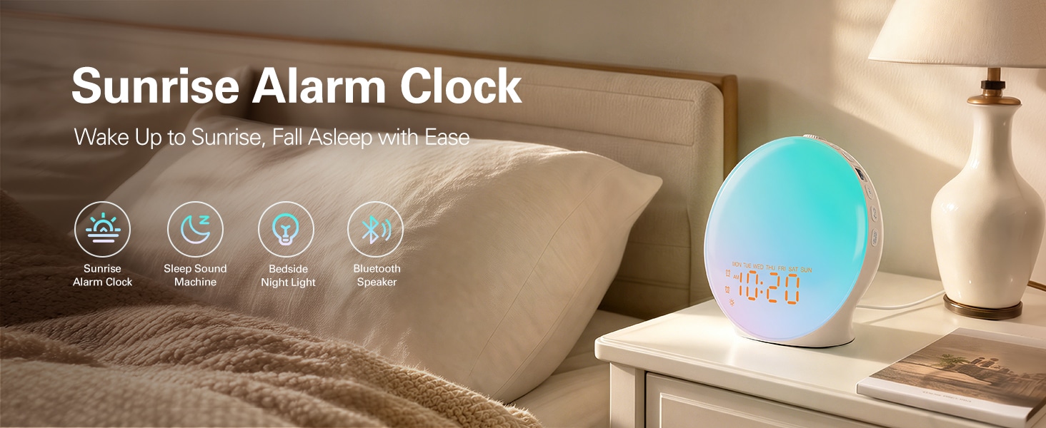 sunrise alarm clock