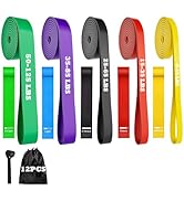 Resistance Bands, 12 PCS Resistance Bands for Working Out, Pull Up Assistance Bands for Men&Women...