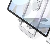 Itramax Tablet Stand for Desk,Foldable iPad Stand Desktop,Adjustable Portable Tabletop Nightstand...