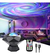 Northern Galaxy Light Projector Star Night Light with Timer and Remote Control for LED Star Proje...