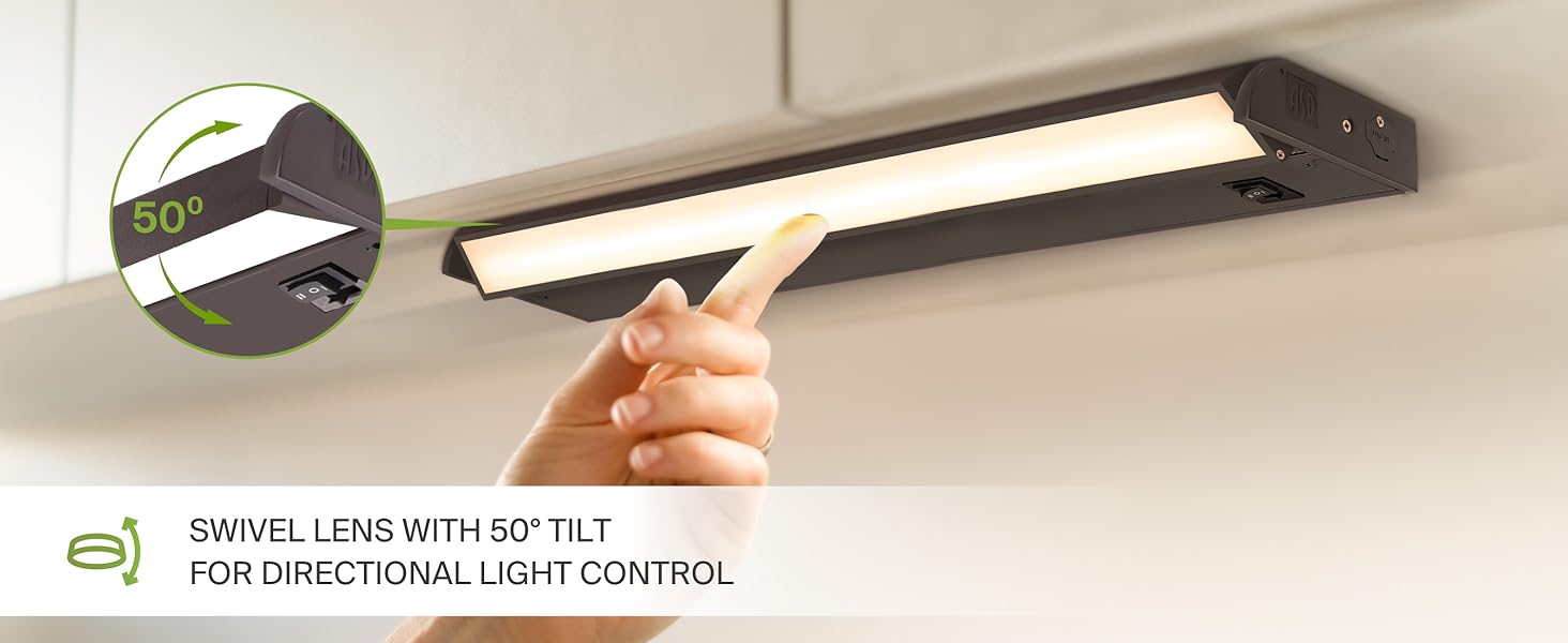 Swivel Lens with 50° Tilt