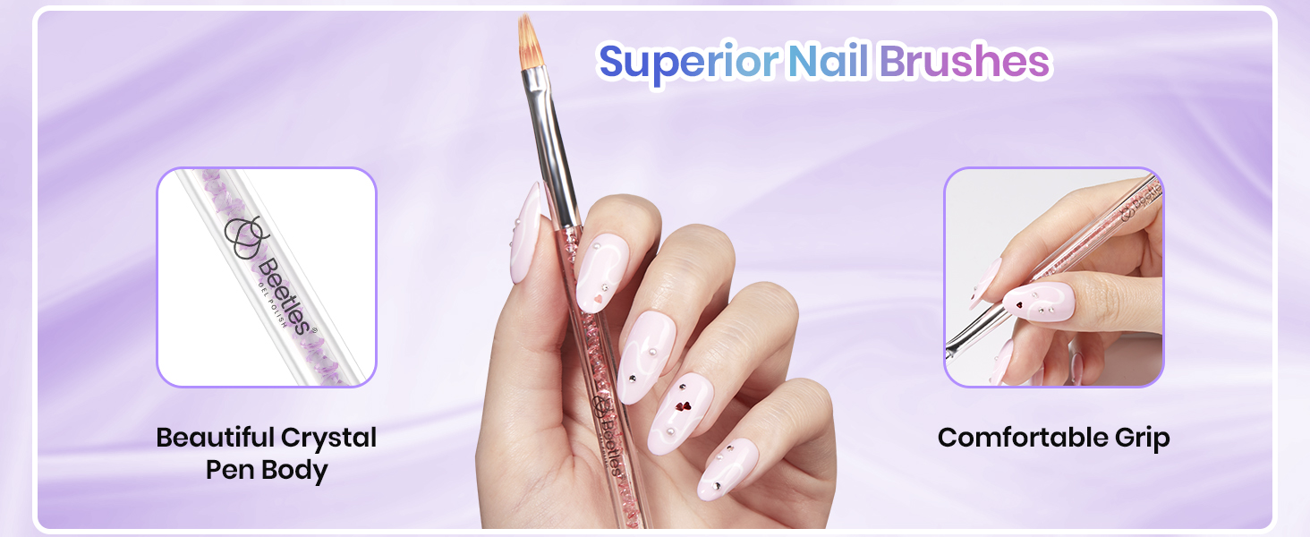 Beetles Nail Art Brushes