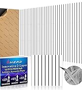 BSHEAD 8 Pack Large 2-Layer Soundproof Wall Panels, 15.7 x 15.7 x 0.43 in Sound Proof Foam Panels...