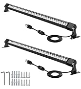 LED Wall Washer Lights Bar 2 Pack,54W 6000K Outdoor Wall Wash Lighting,40 Inch IP67 Waterproof 12...