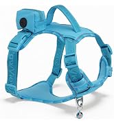 Heavy Duty Outdoor No Pull Dog Harness with Handle, Escape Proof Waterproof Vest, Adjustable Refl...