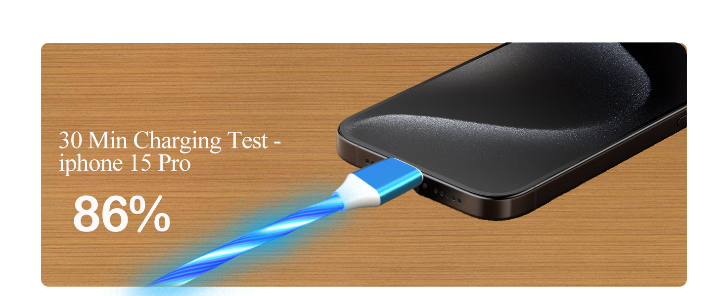 Light Up USB C Charging Cable