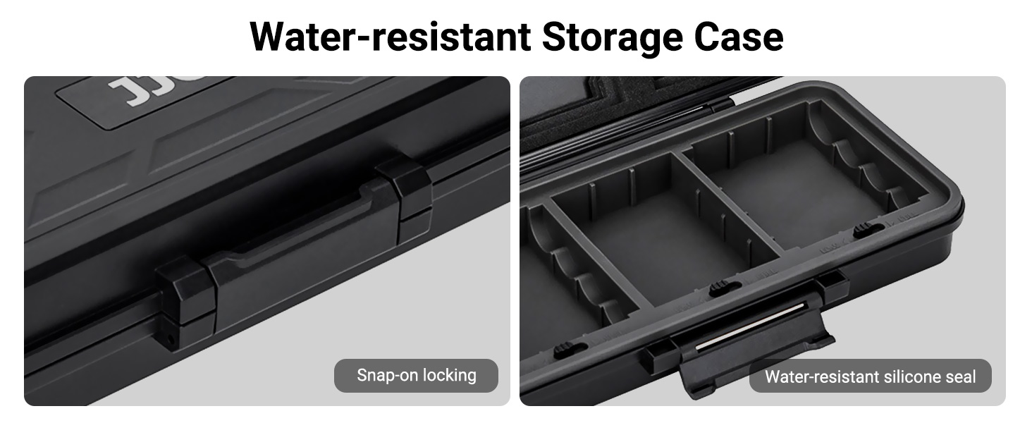 Multi-Function Camera Battery Memory Card Storage Case