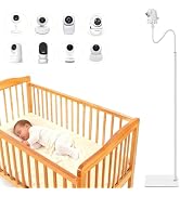 iTODOS Baby Monitor Floor Stand Holder Mount Compatible with Infant Optics DXR-8 Pro,Nanit Pro & ...