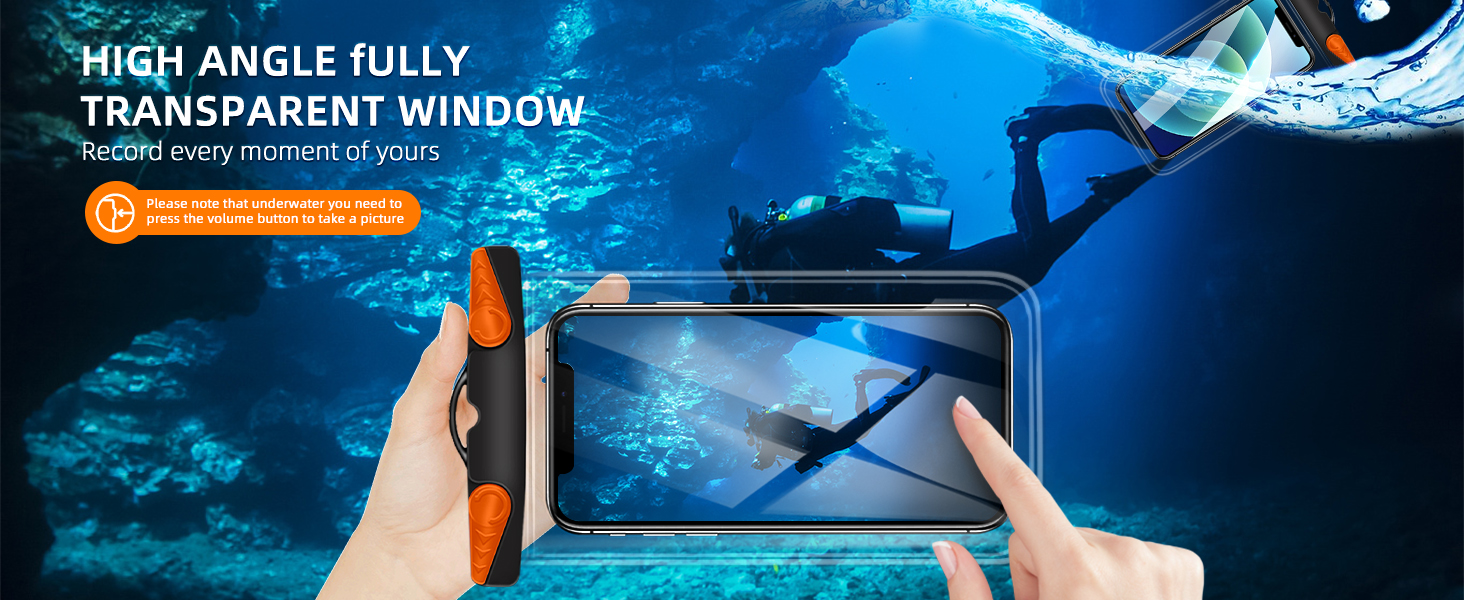 waterproof phone pouch