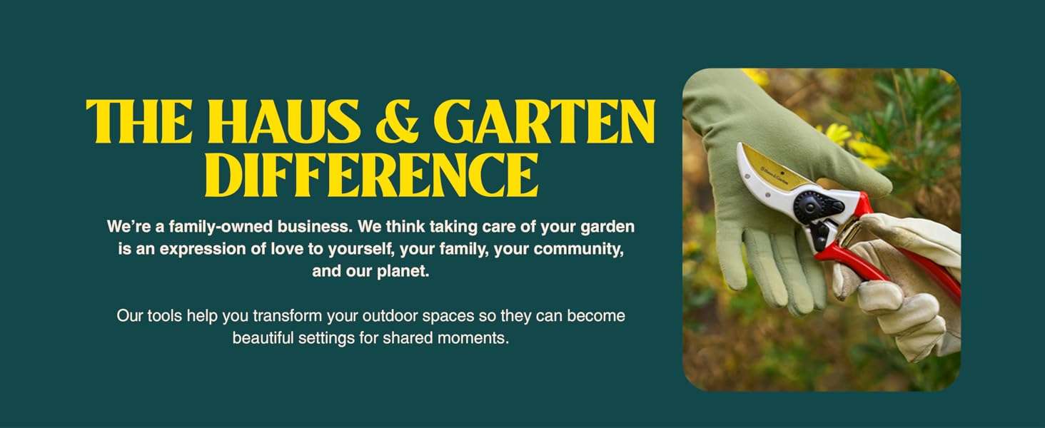 Heavy duty pruning shears for gardening designed to resist rust and last season after season