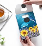 Art3d 40 Sets Hook and Loop Adhesive Dots,1 in. x 1 in. Circle Double Sided Sticky Back, Heavy Du...