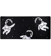 keycadets Gravity Gaming Mouse Pad, Large Desk Pad for Keyboard and Mouse, Non-Slip Mousepad Gami...