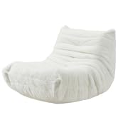 Bean Bag Chairs for Adults, Giant Bean Bag Sofa, Memory Foam Bean Bag Chair, Bean Bag Sofa Sack F...