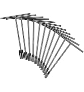pgroup T-Handle Socket Wrench Set, 11PCS Metric Handle Wrenches - 6, 7, 8, 9, 10, 11, 12, 13, 15,...