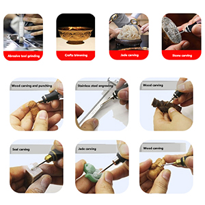 Rechargeable cordless Electric Micro Engraver Pen Mini DIY Engraving Tool Kit