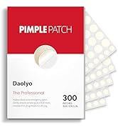Daolyo Pimple Patches for Face, 4 Size 300 Counts Acne Patches, Hydrocolloid Patches for Covering...