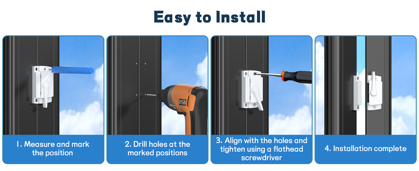 sliding window locks