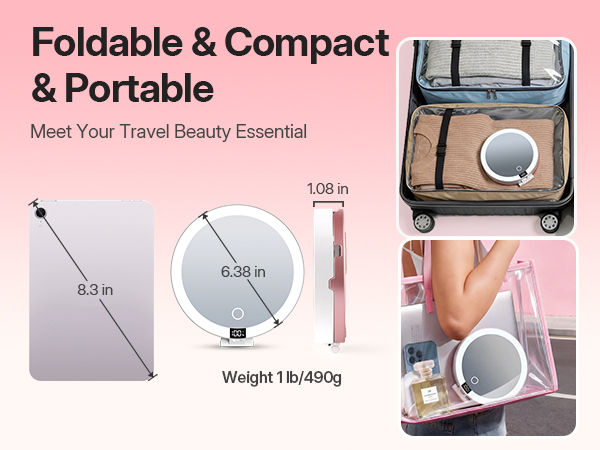 Travel Magnifying Mirror
