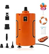 Kusamue Balloon Pump Electric, Portable Balloons Inflator Air Pump, 110V Small Electric Balloons ...
