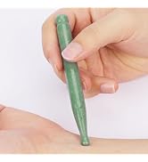 ideayard Jade Gua Sha Pen Scraping Massage Wand Tool Acupuncture Pen Therapy Stick Point Treatment