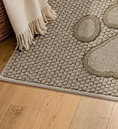 Bald Eagle Grip Dog Paw Door Mat Indoor Entrance 32''x48'', Washable Entryway Rug with TPR Backin...