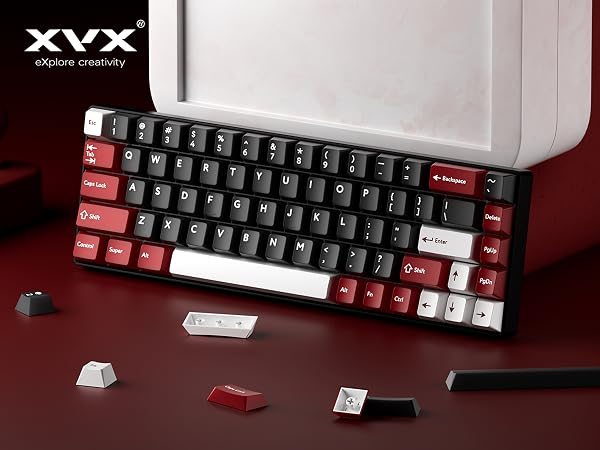 xvx translucent jelly keycaps