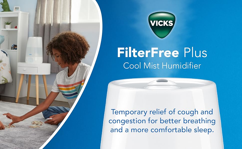 filter free plus cool mist humidiifer
