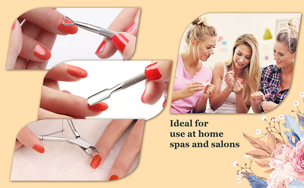 Cuticle Trimmer with Cuticle Pusher cuticle trimmer professional(