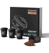 Cocinare QuickShot Espresso Series – Instant Cold Brew Coffee Pods, 100% Arabica from Brazil & Yu...
